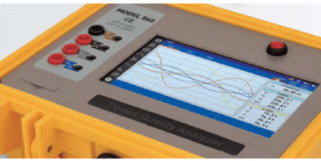 4 Channel Three Phase Touch Screen Power Quality Analyzer